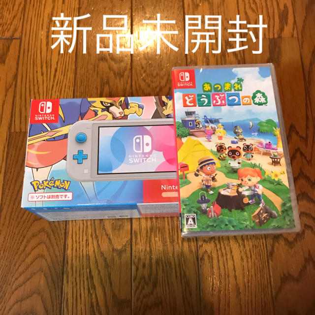 Nintendo Switch Lite シアン　あつまれどうぶつの森　ソフト