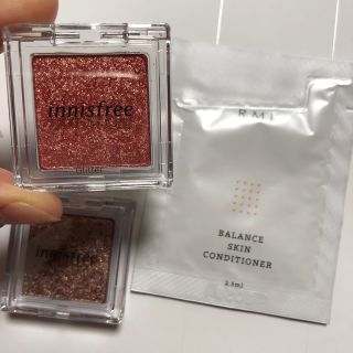 アールエムケー(RMK)のinnisfree アイシャドーセット　RMK 保湿液(サンプル/トライアルキット)