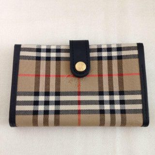 バーバリー(BURBERRY)のバーバリー ミニシステム手帳 ５穴 手帳カバー(その他)