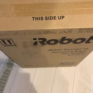 アイロボット(iRobot)のルンバ　iRobot e5(掃除機)