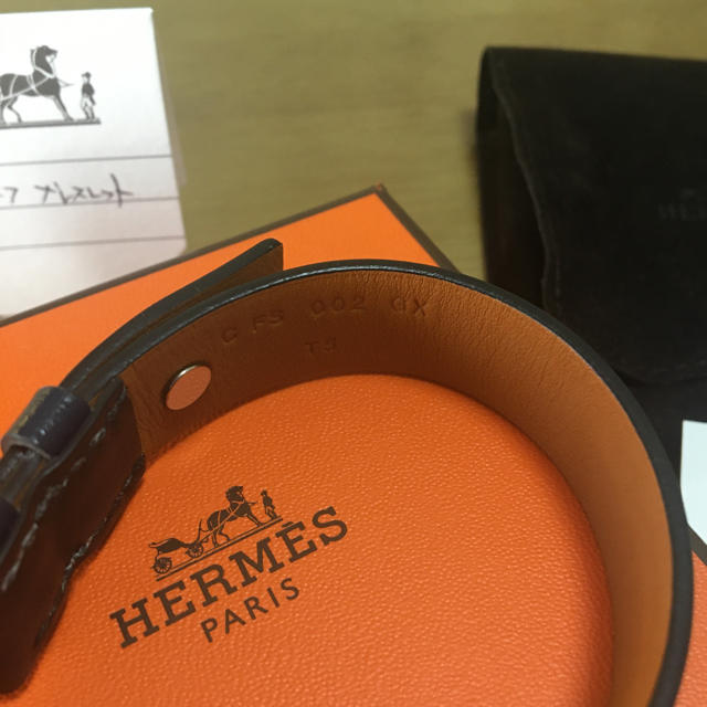 Hermes(エルメス)のエルメス  ブレスレット　Ｈモチーフ メンズのアクセサリー(ブレスレット)の商品写真