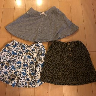 ブランシェス(Branshes)のスカート　３点セット　ブランシェス　ラルフローレン　zara 110(スカート)