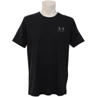 アンダーアーマー(UNDER ARMOUR)のアンダーアーマー半袖ベーシックTシャツ　ブラック　LG(Tシャツ/カットソー(半袖/袖なし))