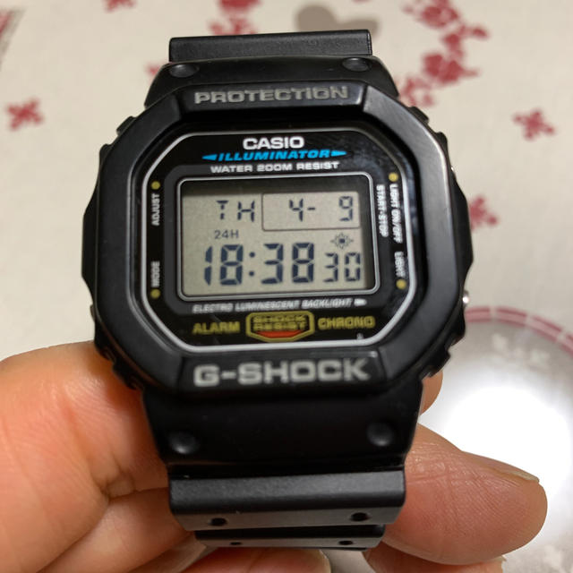 CASIO G-SHOCK DW5600E 電池交換済