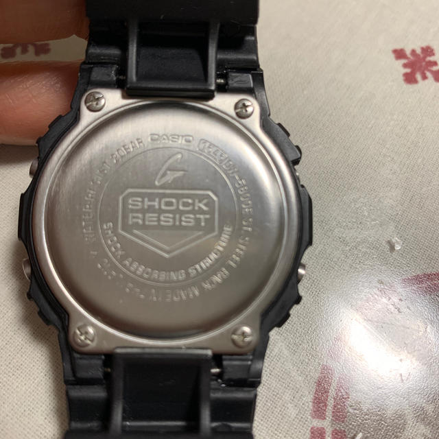 CASIO G-SHOCK DW5600E 電池交換済