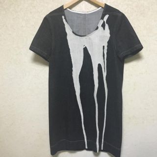 リックオウエンス(Rick Owens)のrick owens  bleach vomit t-shirt denim(Tシャツ/カットソー(半袖/袖なし))