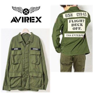 アヴィレックス(AVIREX)の《アヴィレックス》新品訳有 パッチドリップストップ B.D.U.ジャケット XL(ミリタリージャケット)