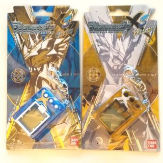 バンダイ(BANDAI)の【限定品】【新品】バンダイ デジタルモンスターX3 BLUE & YELLOW(携帯用ゲーム機本体)