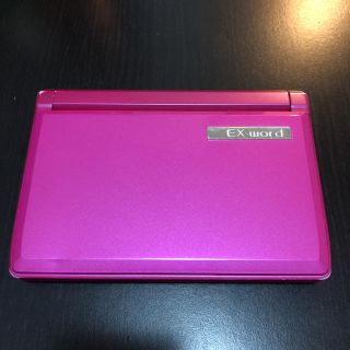 カシオ(CASIO)の電子辞書 EX word dataplus5 flash pink(電子ブックリーダー)