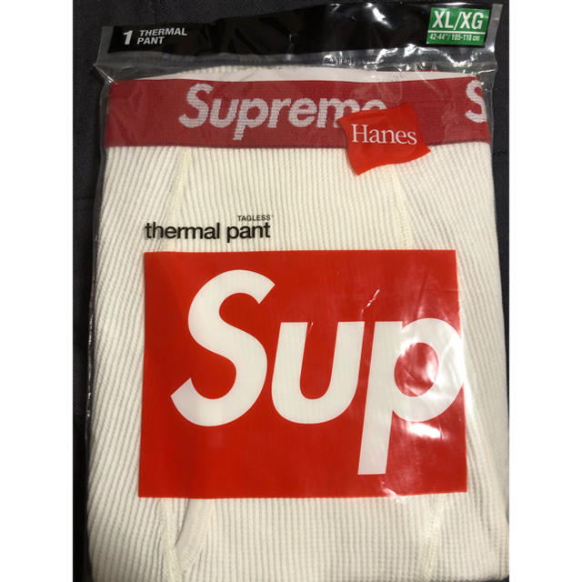 Supreme Hanes Tagless Thermal Pant XL