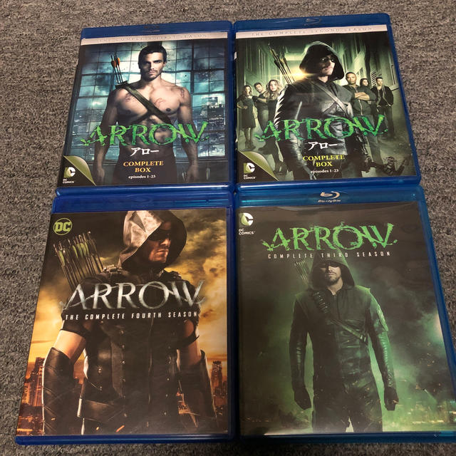 ARROW／アローシーズン1〜4  コンプリート・ボックス Blu-ra