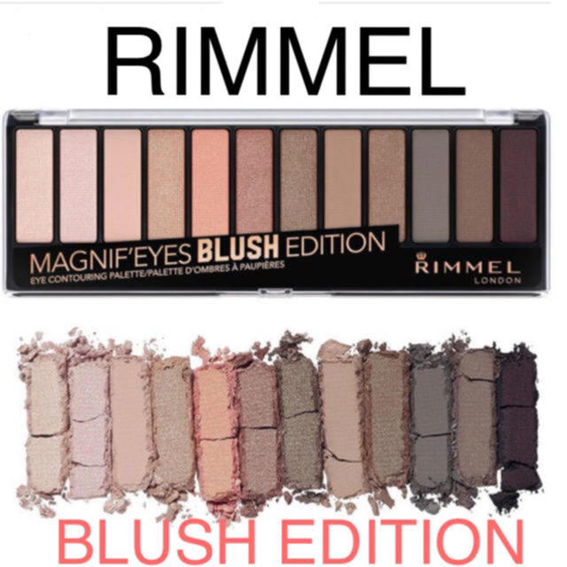 RIMMEL(リンメル)の★Rimmel リンメル★12色アイシャドウ★ブラシ&チップ付き コスメ/美容のベースメイク/化粧品(アイシャドウ)の商品写真