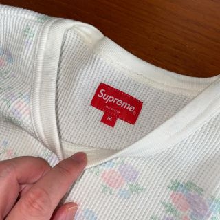 supreme ワッフルロンT