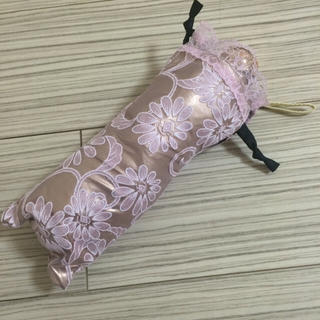 ピンクレース 折りたたみ日傘(日用品/生活雑貨)