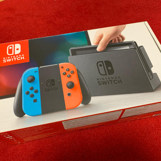 Nintendo Switch(ニンテンドースイッチ)のニンテンドースイッチ　本体　ソフト　セット エンタメ/ホビーのゲームソフト/ゲーム機本体(家庭用ゲーム機本体)の商品写真