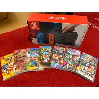 ニンテンドースイッチ(Nintendo Switch)のニンテンドースイッチ　本体　ソフト　セット(家庭用ゲーム機本体)