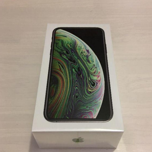 iPhone XS スペースグレイ　256GB simフリー　新品未開封