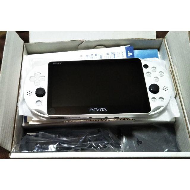 PS Vita Wi-Fiモデル PCH-2000 グレイシャーホワイト-www.villanueva