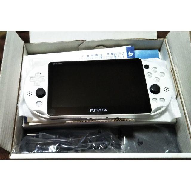 PS Vita Wi-Fiモデル PCH-2000 グレイシャーホワイト - 携帯用ゲーム機本体