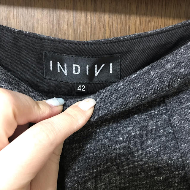 INDIVI(インディヴィ)のインディヴィ☆キュロットスカート☆パンツ☆大きいサイズ レディースのパンツ(キュロット)の商品写真