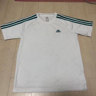 アディダス(adidas)のアディダス　白Tシャツ　メンズM(Tシャツ/カットソー(半袖/袖なし))