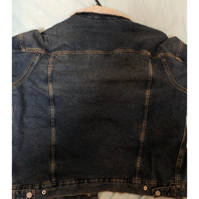 H&M(エイチアンドエム)のH&M デニムボアジャケット メンズのジャケット/アウター(Gジャン/デニムジャケット)の商品写真