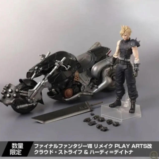 SQUARE ENIX(スクウェアエニックス)のファイナルファンタジーVII リメイク ff7 限定フィギュアセット エンタメ/ホビーのゲームソフト/ゲーム機本体(家庭用ゲームソフト)の商品写真