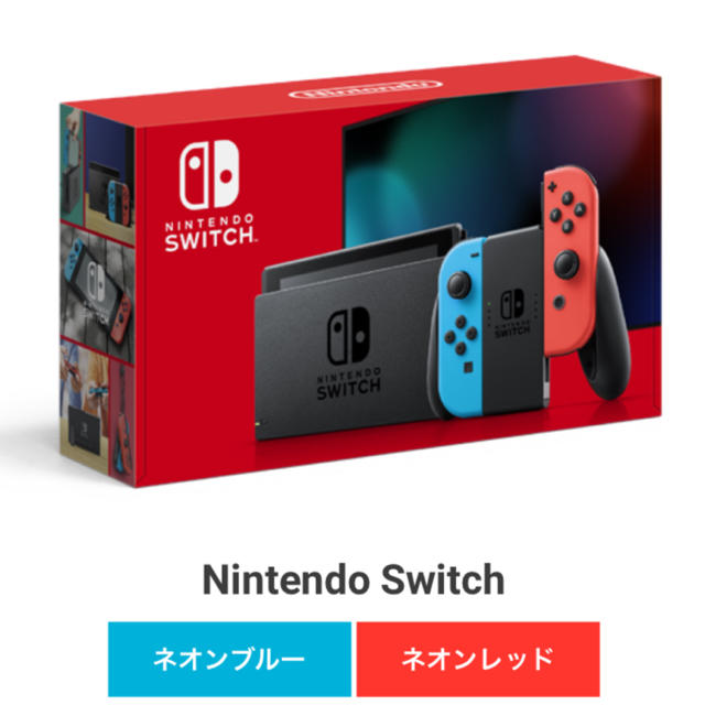 任天堂 Nintendo Switch 本体 (ニンテンドースイッチ) ネオン