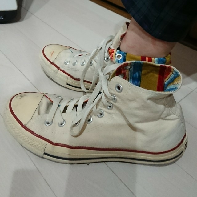 CONVERSE(コンバース)のCONVERSE スニーカー👟🎵お値下げ～ レディースの靴/シューズ(スニーカー)の商品写真