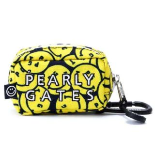 パーリーゲイツ(PEARLY GATES)のパーリーゲイツ　ニコちゃん♡　今季新作　新品　ボールポーチ　ボールケース(その他)