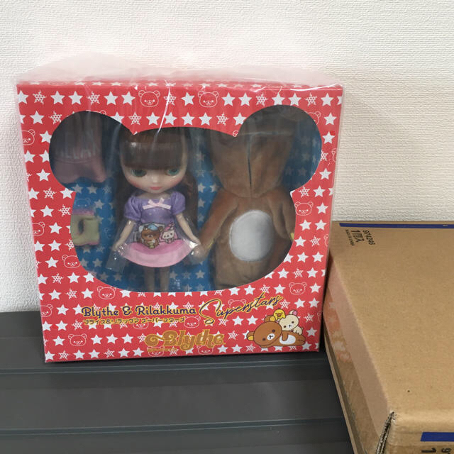 Takara Tomy(タカラトミー)のミディブライス『ブライス & リラックマ スーパースターズ』新品未開封 ハンドメイドのぬいぐるみ/人形(人形)の商品写真