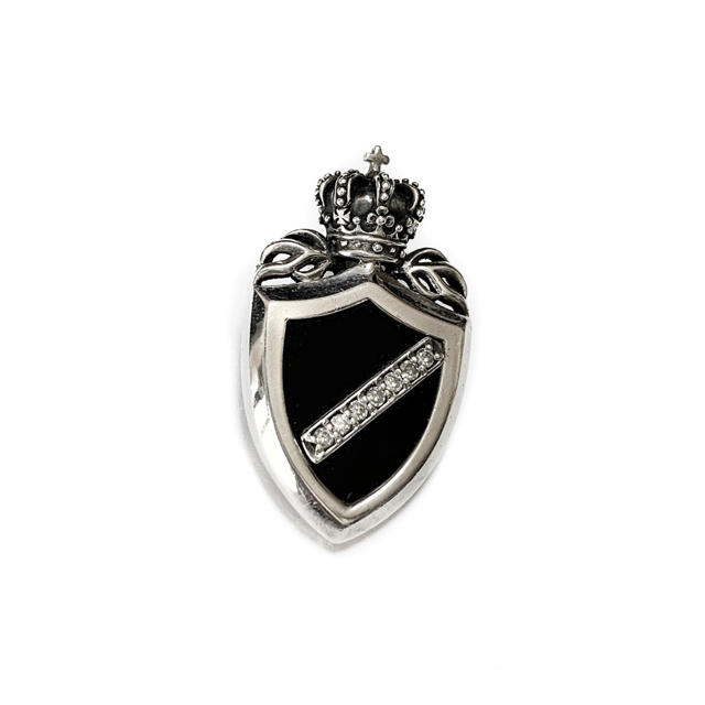 Justin Davis SPJ117 Crown Shield pendant 【限定販売】 3960円引き
