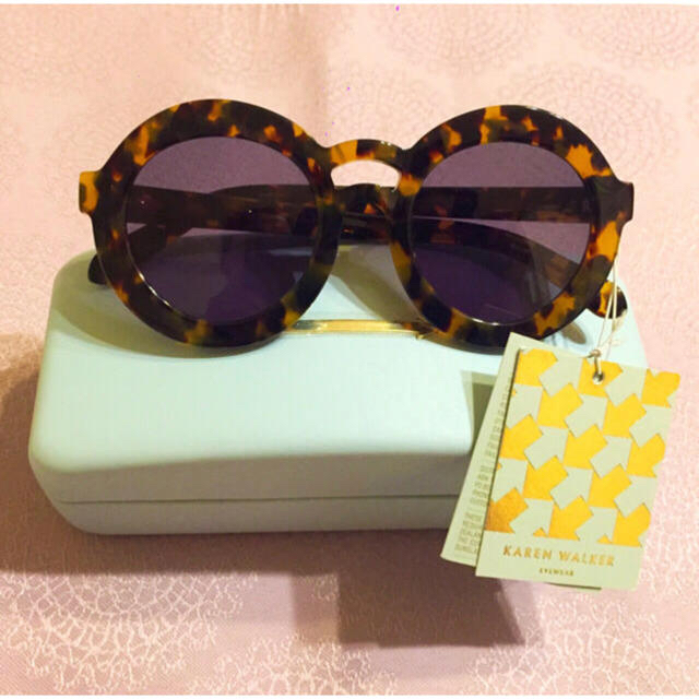 KAREN WALKER(カレンウォーカー)のkaren walker カレンウォーカー サングラス joyous 🕶レア レディースのファッション小物(サングラス/メガネ)の商品写真