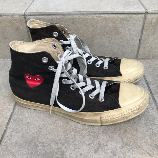 COMME des GARCONS(コムデギャルソン)のプレイコムデギャルソン CONVERSE コンバース オールスター メンズの靴/シューズ(スニーカー)の商品写真