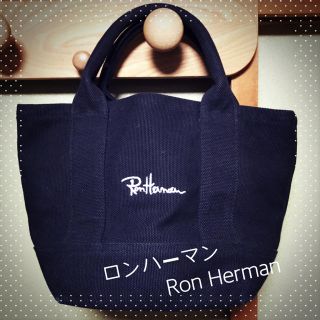 ロンハーマン(Ron Herman)の★★★Ron Hermanロンハーマン★★★トートバッグ黒(トートバッグ)