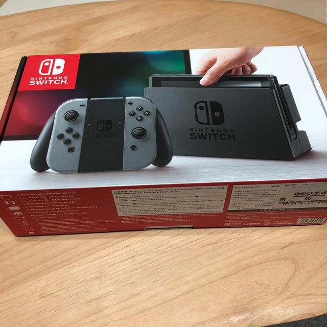 Nintendo Switch JOY-CON グレー 本体  HAC-S-KA