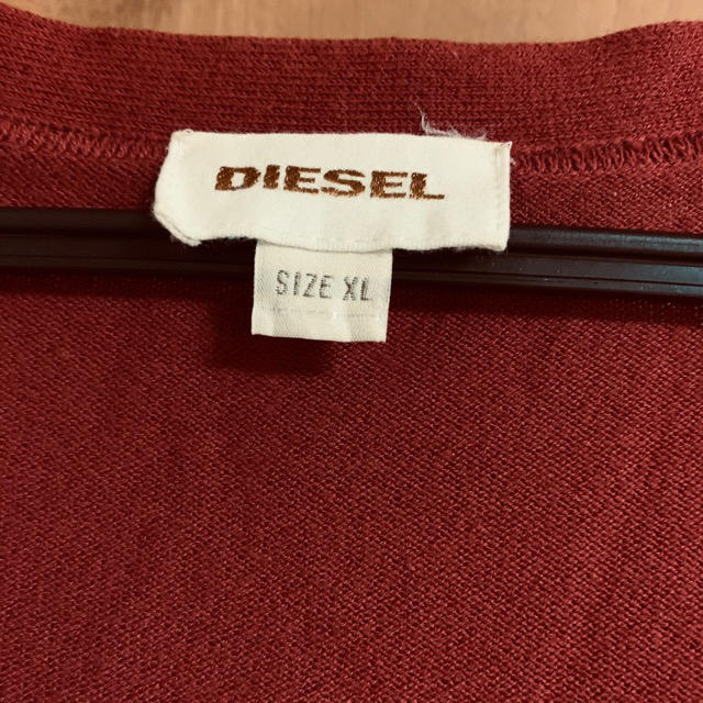 DIESEL(ディーゼル)のディーゼル　メンズ　カーディガン　サイズXL メンズのトップス(カーディガン)の商品写真