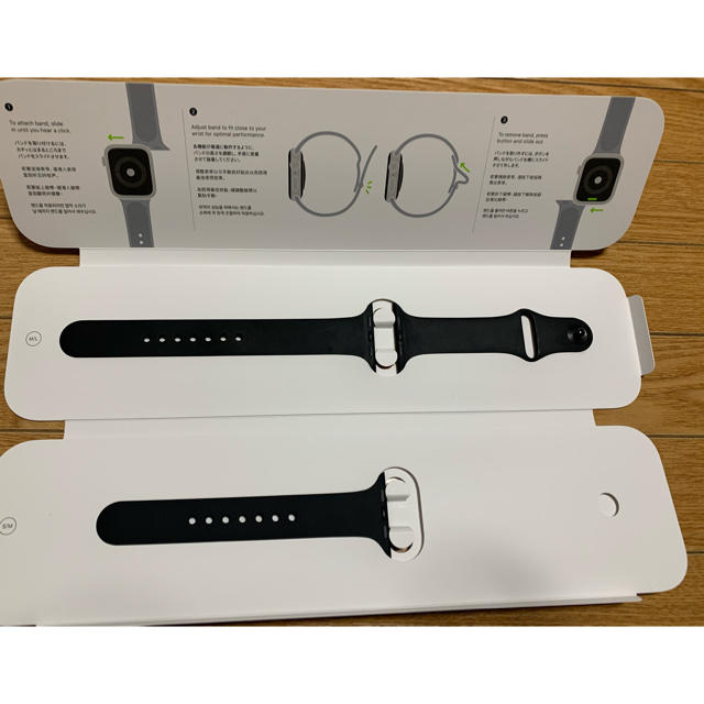 Apple Watch(アップルウォッチ)のApple Watch series4用　純正スポーツベルト44mm メンズの時計(腕時計(デジタル))の商品写真