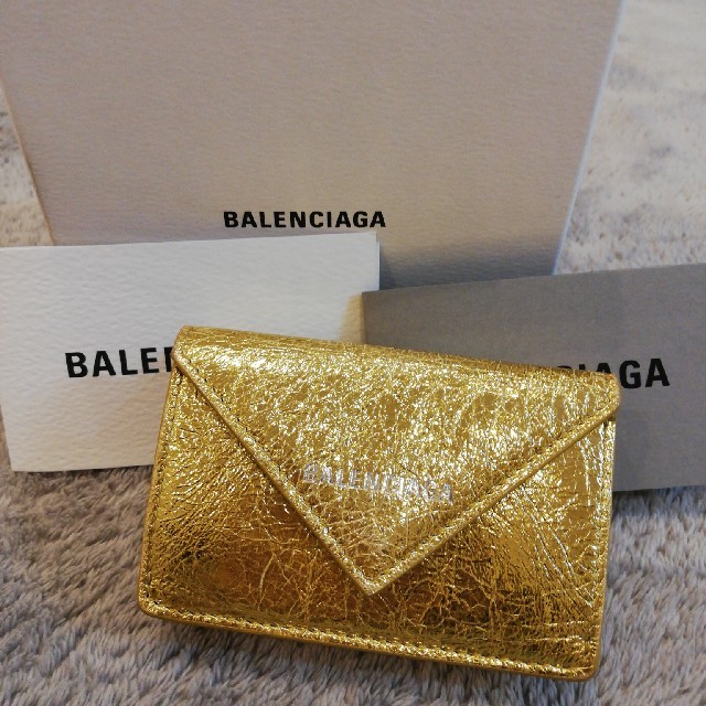 BALENCIAGA　 ペーパーミニウォレット