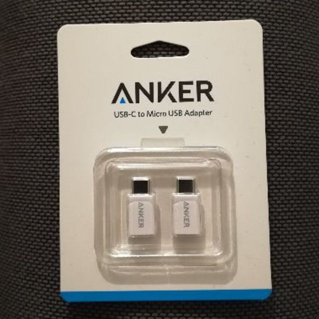 ANKER USB-C to Micro USB Adapter スマホ/家電/カメラのスマホアクセサリー(その他)の商品写真