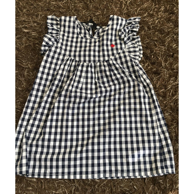 POLO RALPH LAUREN(ポロラルフローレン)のPOLO ギンガムチェック　ワンピース　100 キッズ/ベビー/マタニティのキッズ服女の子用(90cm~)(ワンピース)の商品写真