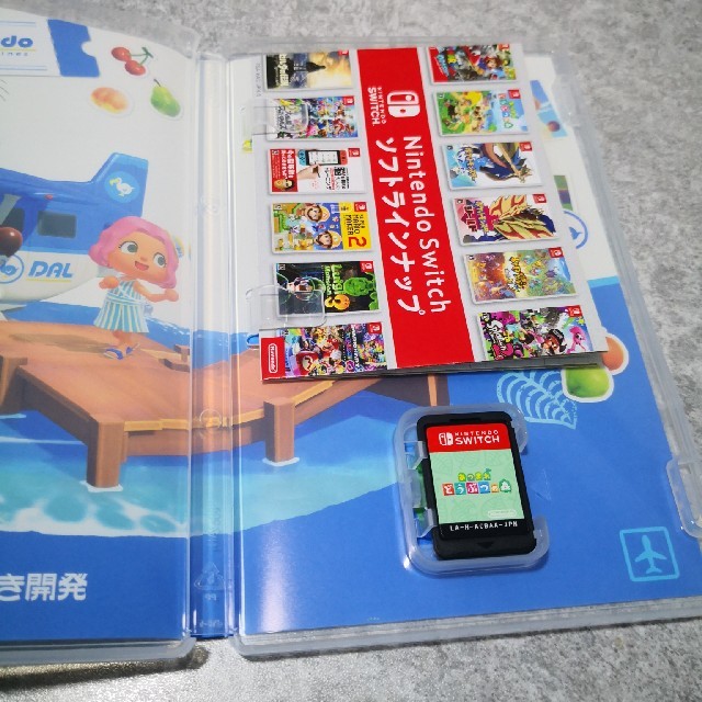 Nintendo Switch(ニンテンドースイッチ)のあつまれ どうぶつの森 Switch　中古品 エンタメ/ホビーのゲームソフト/ゲーム機本体(家庭用ゲームソフト)の商品写真