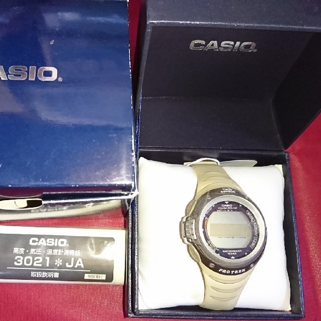 CASIO(カシオ)のCASIO 腕時計 プロトレック タフソーラー ダブルセンサー メンズの時計(腕時計(デジタル))の商品写真