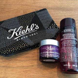 キールズ(Kiehl's)の定価14000円☆キールズ　クリーム＋ローションセット☆ポーチ付き(フェイスクリーム)