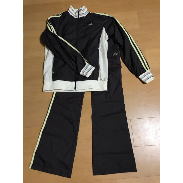 adidas(アディダス)のadidas 160 ジャージ上下セット キッズ/ベビー/マタニティのキッズ服女の子用(90cm~)(その他)の商品写真