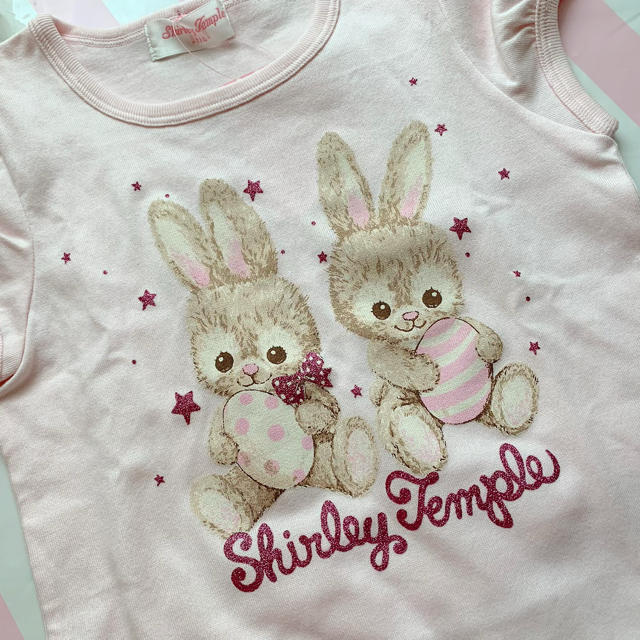 Shirley Temple(シャーリーテンプル)のシャーリーテンプル🎀うさぎ🐰カットソー 110 キッズ/ベビー/マタニティのキッズ服女の子用(90cm~)(Tシャツ/カットソー)の商品写真