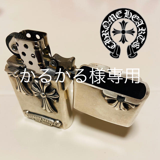 Chrome Hearts - クロムハーツ 激レア！ Zippoライター タイニーダブルクロス スリムサイズの通販 by tenten's