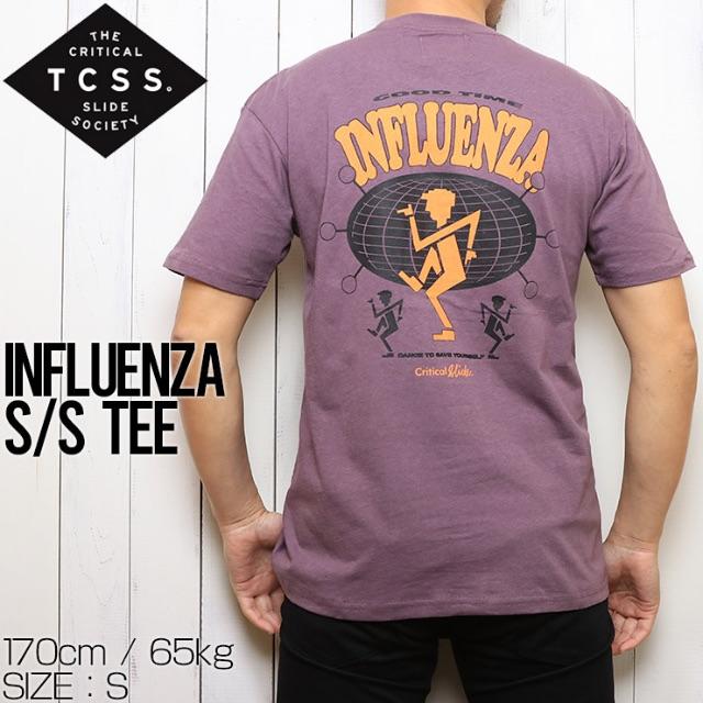 TCSS クリティカルスライド INFLUENZA S/S TEE