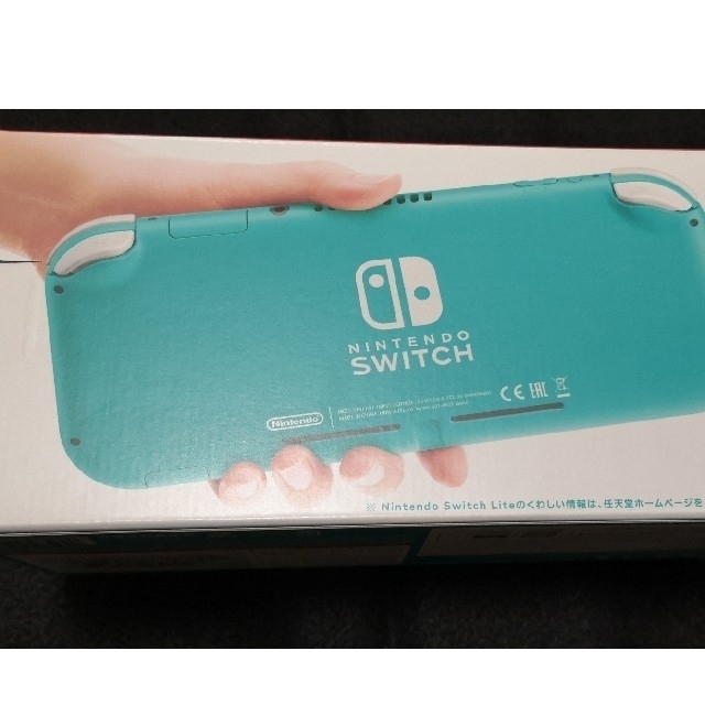 Nintendo Switch lite ターコイズ 新品未使用 エンタメ/ホビーのゲームソフト/ゲーム機本体(携帯用ゲーム機本体)の商品写真