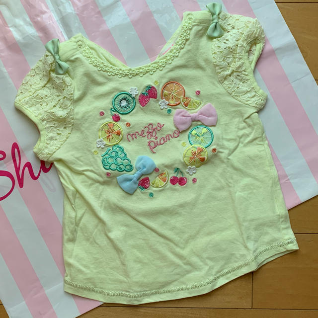 mezzo piano(メゾピアノ)の🎀専用です キッズ/ベビー/マタニティのキッズ服女の子用(90cm~)(Tシャツ/カットソー)の商品写真